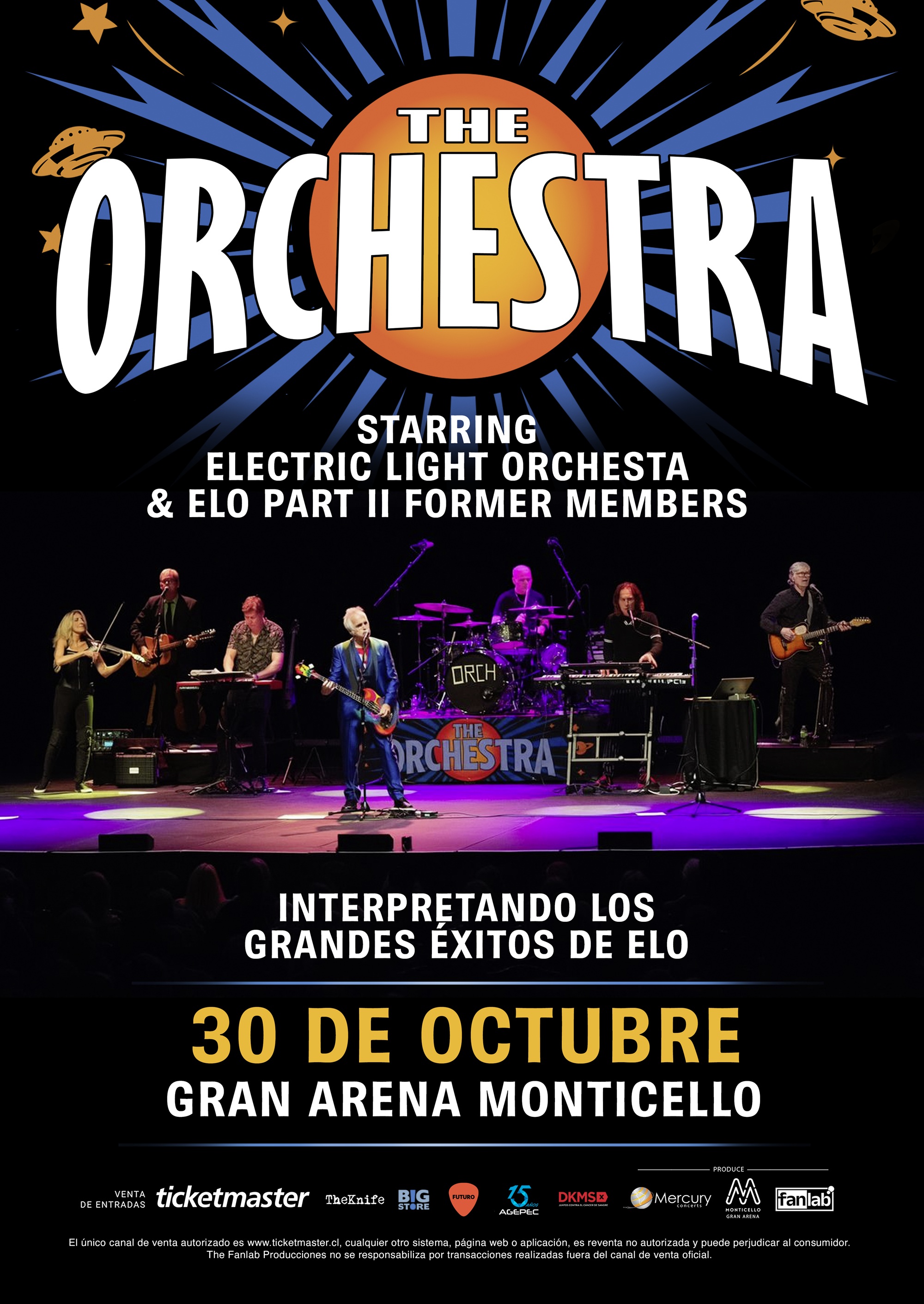 Con los éxitos de ELO: The Orchestra vuelve a Chile